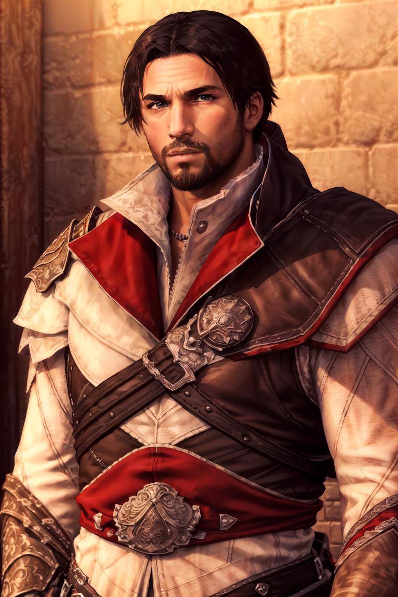 00489-3939317362-masterpiece top quality best quality official art detailed_1.2 ezio_soul3142 solo black hair 1boy upper body male f.jpg